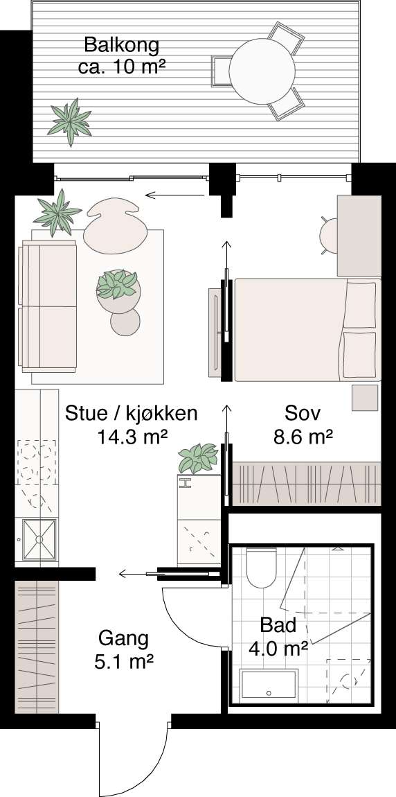Plantegning 1